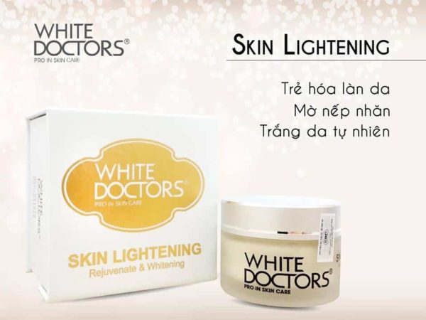 công dụng kem dưỡng da ban đêm white doctors skin lightening